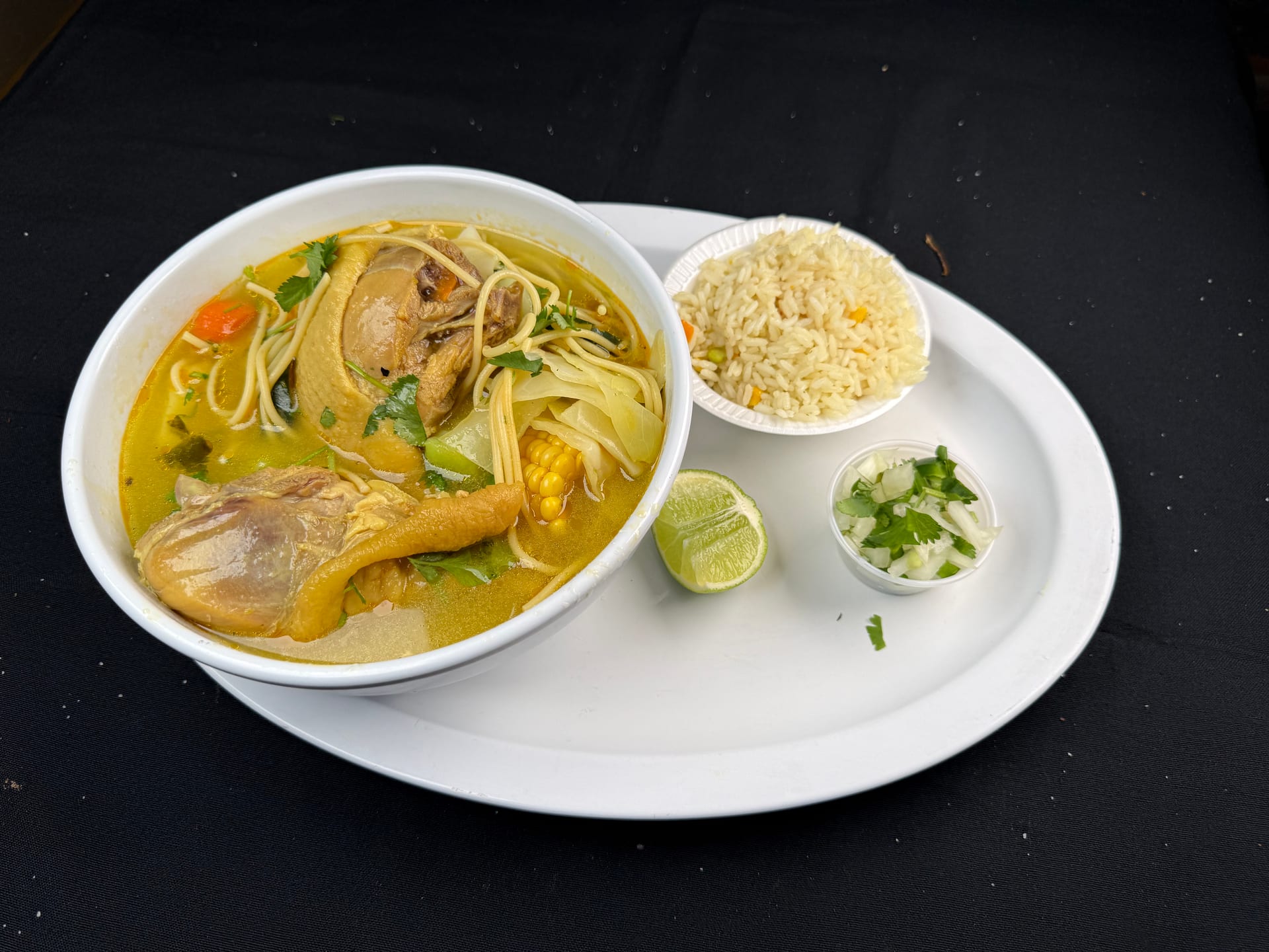 Vista del restaurante Típicos Doña Juanita